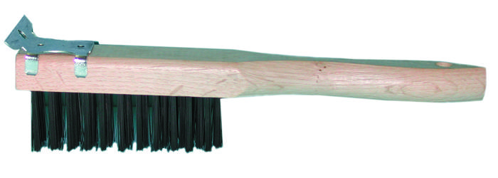 Magnolia Brush Long Handle Wire Brush